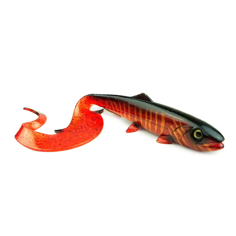 Direct Verzonden Hostagevalley Curlytail - Red Pike - 24cm